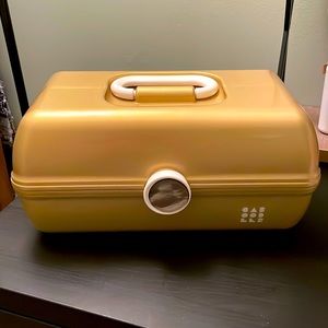 Metallic Gold Caboodles